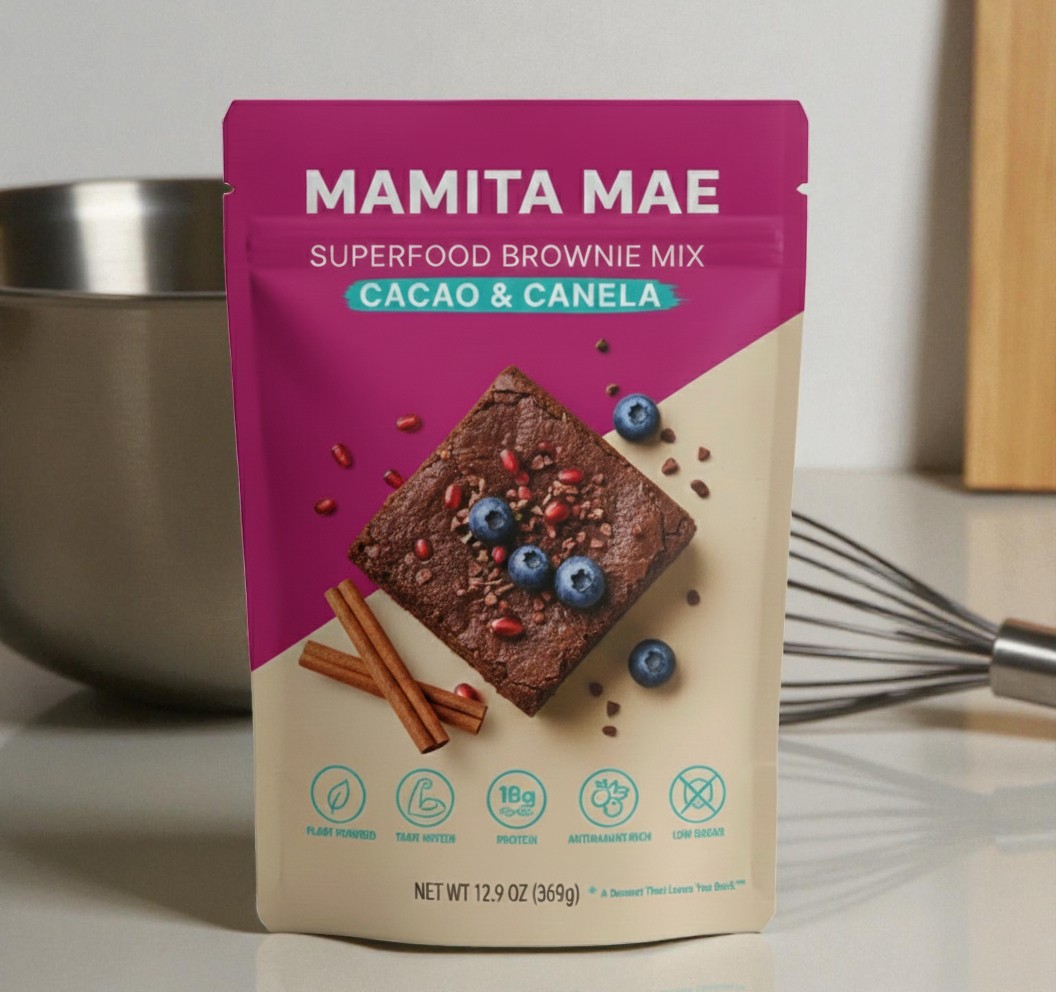 Mamita Mae Superfood Brownie Mix - Front Package